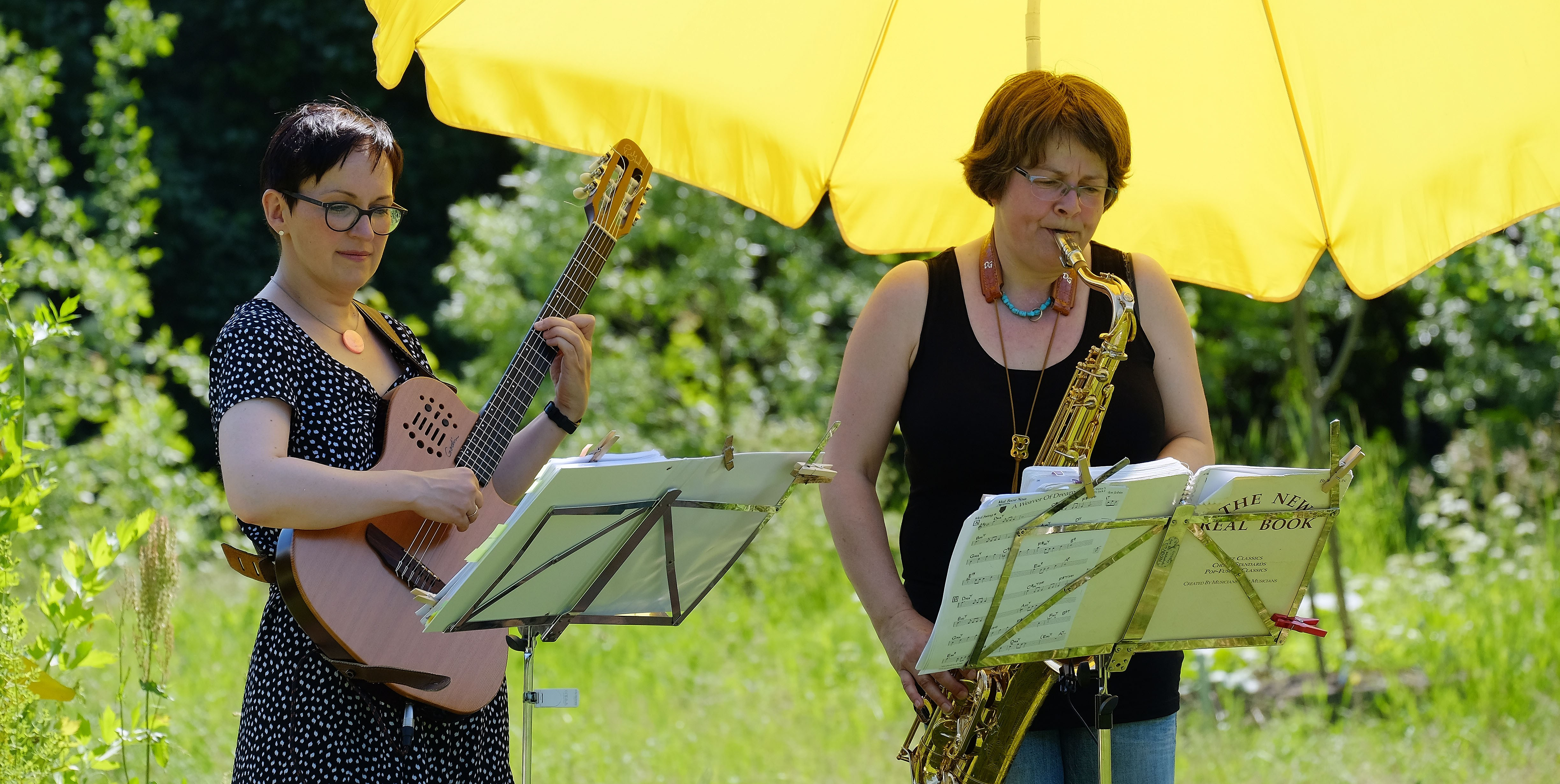 Zu Zweit: Katharina Kaschny und Michaela Baltrusch-Reinert